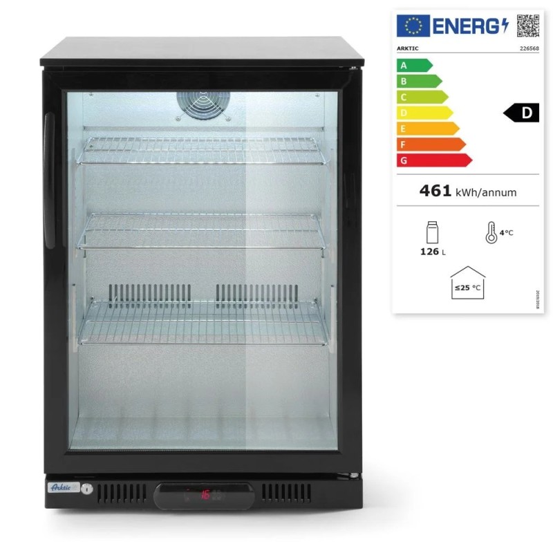 Back bar refrigerator single-door