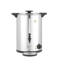 Hot drinks boiler double-walled