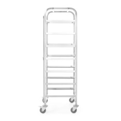Mobile trolley for dishwasher baskets - 7 x 500x500 mm