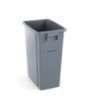 Slim waste bin
