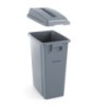 Slim waste bin