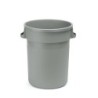 Round waste bin