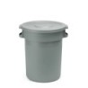 Round waste bin