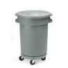 Round waste bin