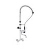 Rinse tap, wall-mounted