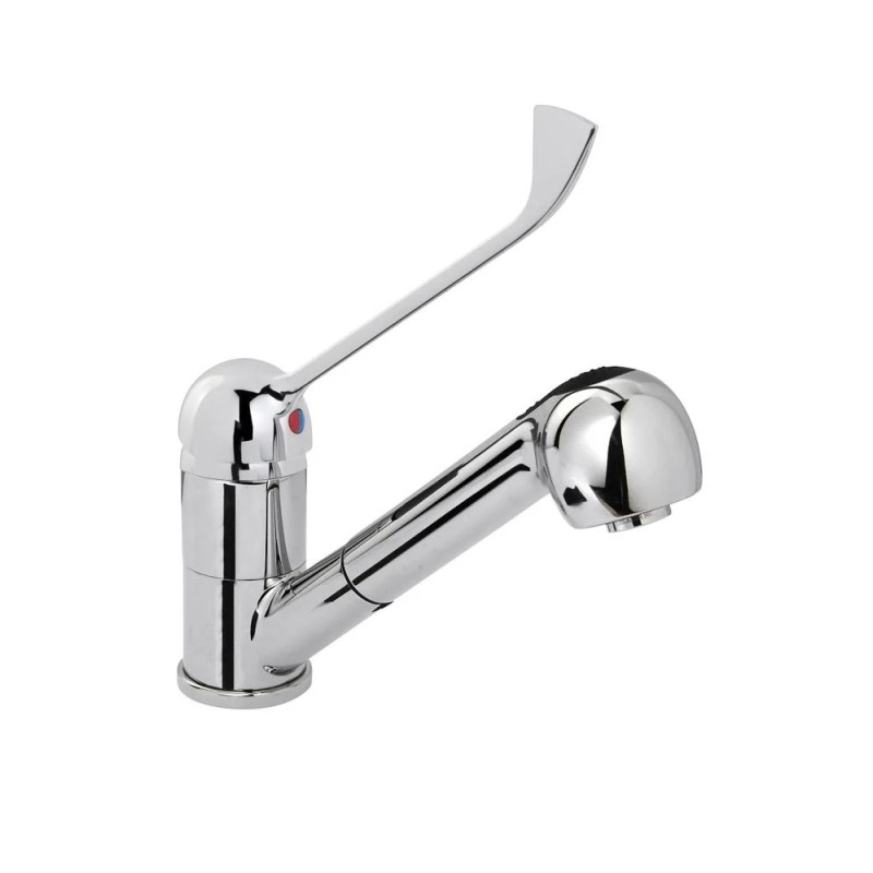 Pull-out basin tap
