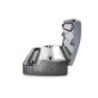 Strip vacuum packaging machine with roll feeder