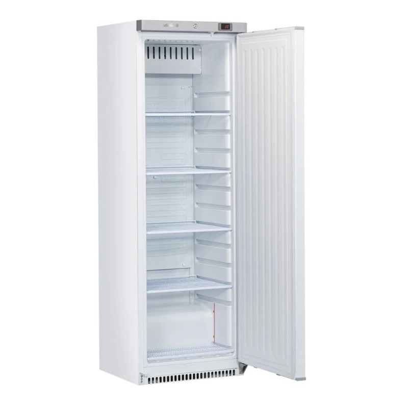 Budget Line freezing cabinet in a white painted steel casing