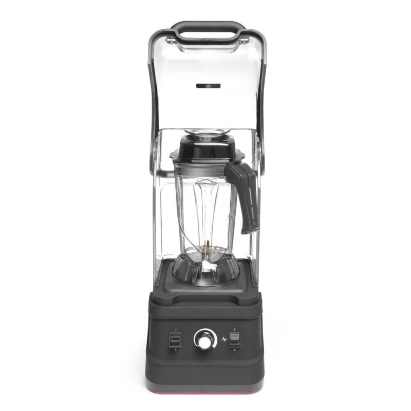 Bar blender with sound enclosure and BPA-free jug