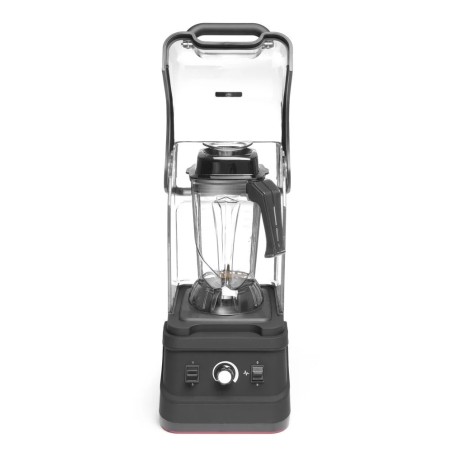 Bar blender with sound enclosure and BPA-free jug