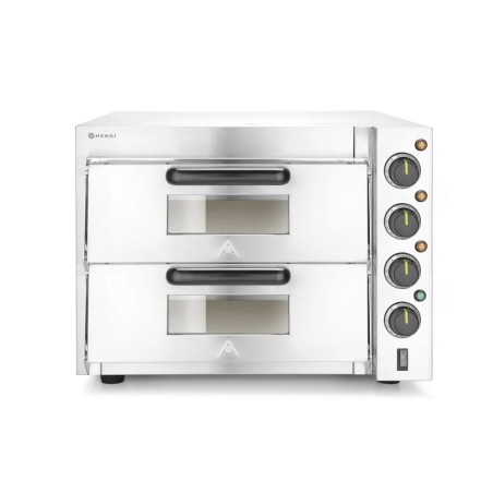 Doppeldeck-Pizzaofen 3000W