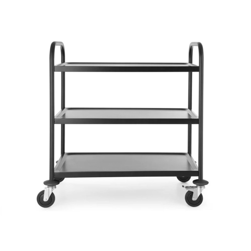 Serving trolley matt black