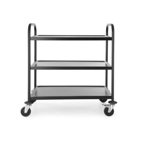 Serving trolley matt black