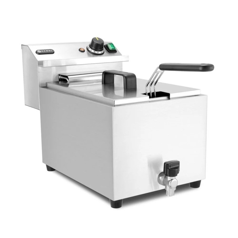 Deep fryer XL with drain tap