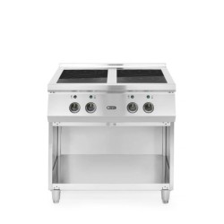 Induction stove with 4 hobs