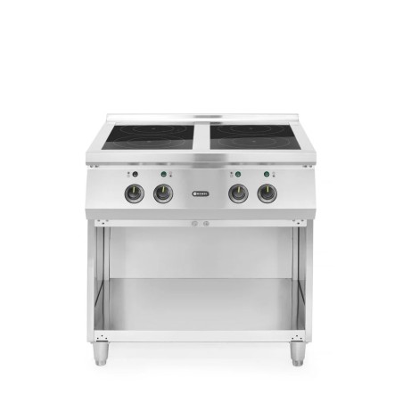 Induction stove with 4 hobs