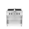Induction stove with 4 hobs