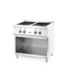 Induction stove with 4 hobs