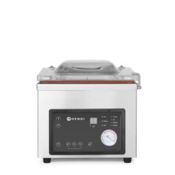 Vacuum chamber packaging machine