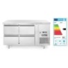 Four drawer refrigerated counter Profi Line 280L