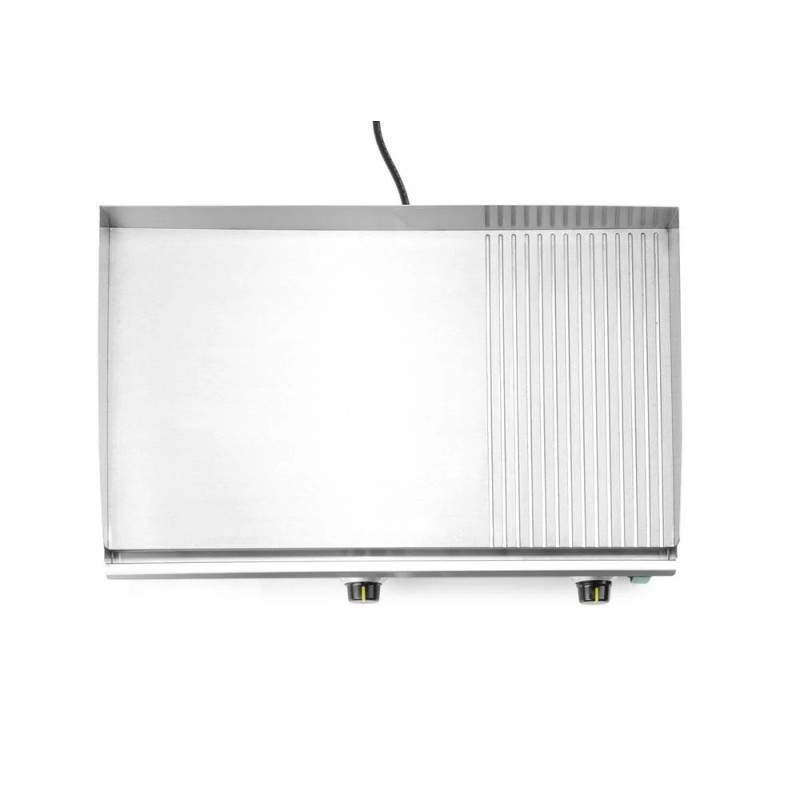 Griddle 1/3 ribbed