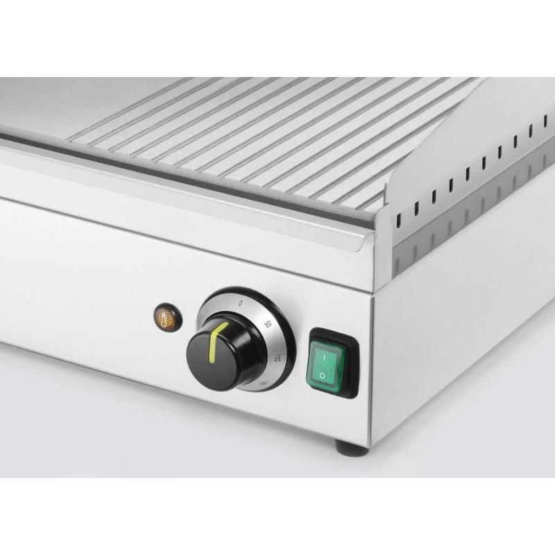 Griddle 1/3 ribbed