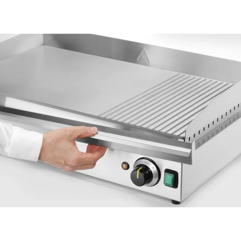 Griddle 1/3 ribbed