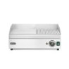 Griddle half ribbed