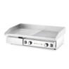 Griddle, half flat, half ribbed