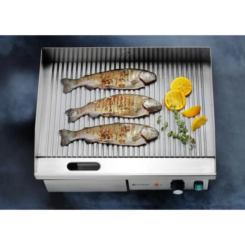 Griddle, ribbed