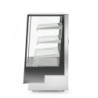 Refrigerated display cabinets with 3 slanted shelves