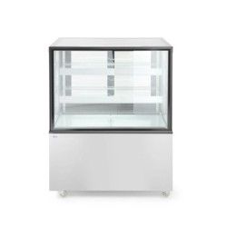 Refrigerated display cabinets with 2 shelves