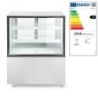 Refrigerated display cabinets with 2 shelves