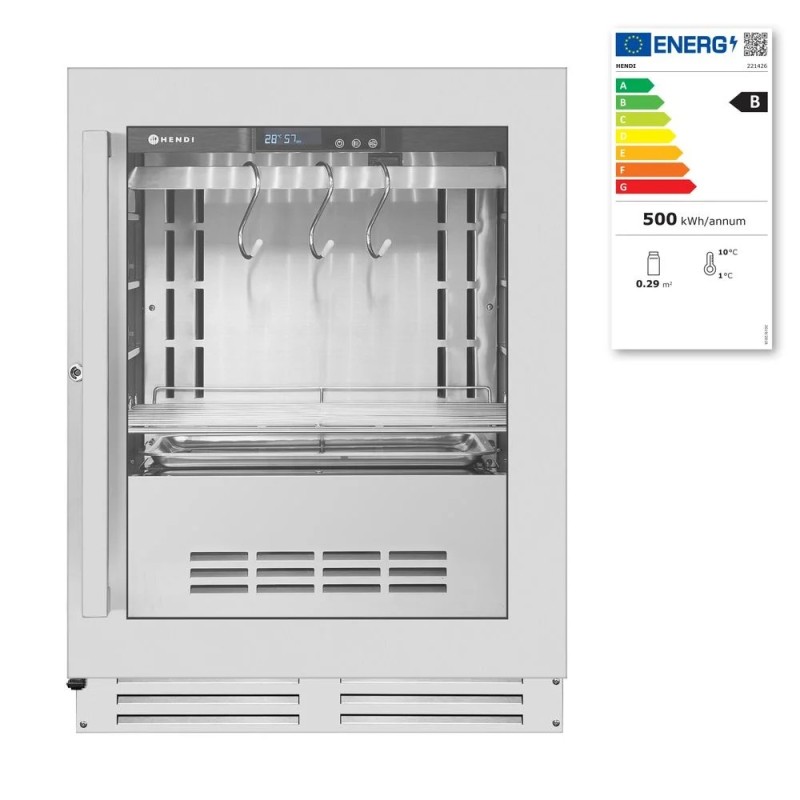 Undercounter dry aging cabinet