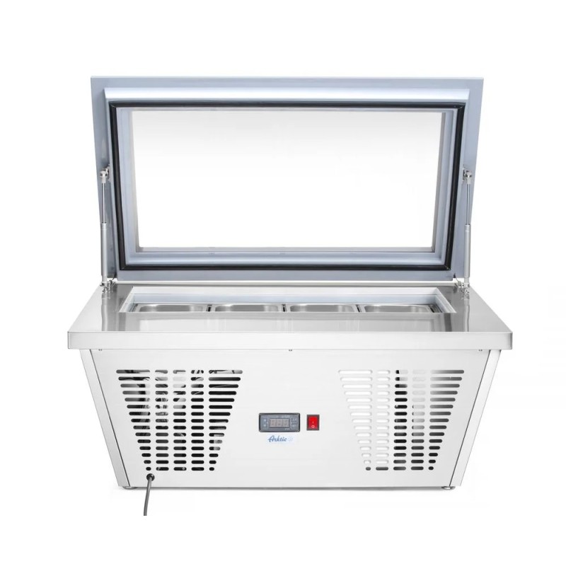 Ice cream display freezer