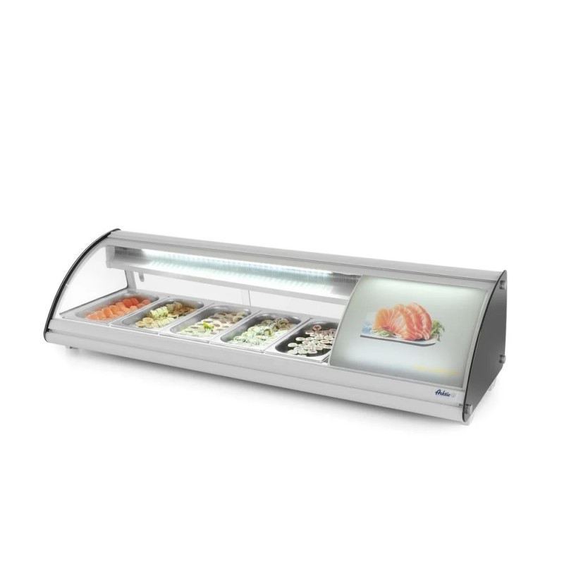 Sushi display 5x GN 1/3