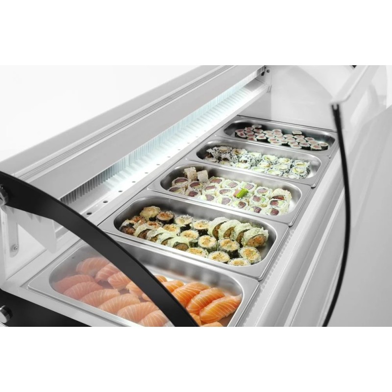 Sushi display 5x GN 1/3