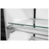 Refrigerated display cabinets with 2 shelves