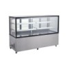 Refrigerated display cabinets with 2 shelves
