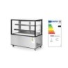 Refrigerated display cabinets with 2 shelves