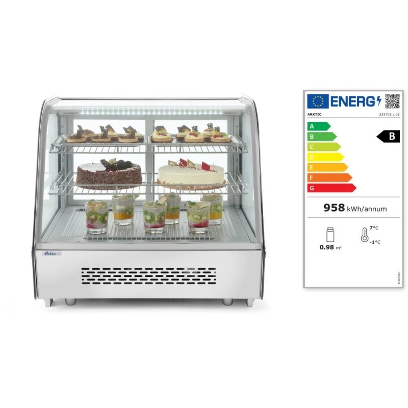 Countertop display fridge