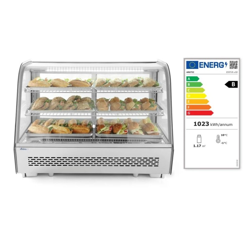 Countertop display fridge