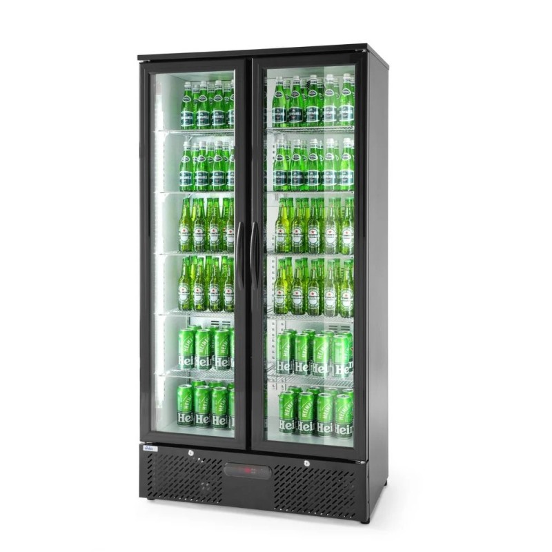 Back bar refrigerator double-door