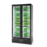Back bar refrigerator double-door