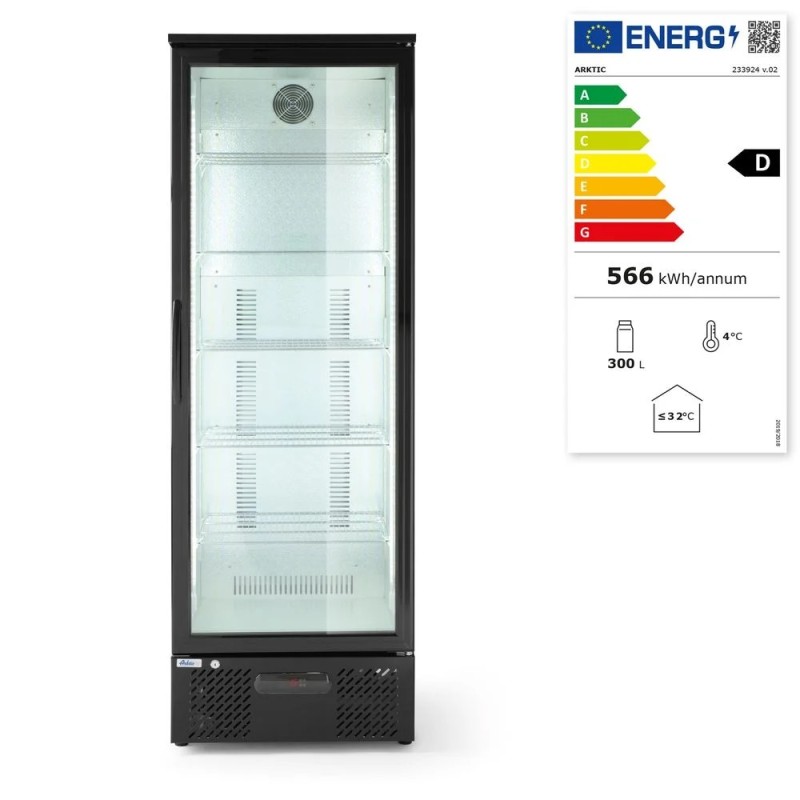 Back bar refrigerator single-door