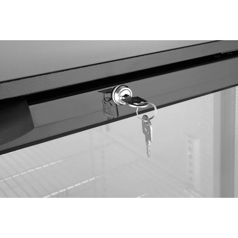 Back bar refrigerator single-door