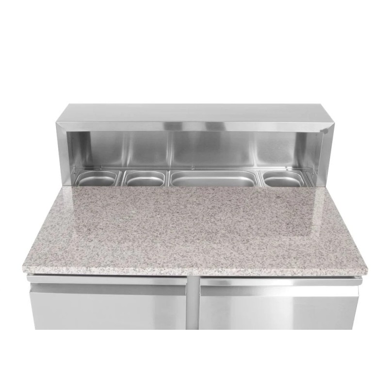 Pizzatisch, zweitürig 300 L