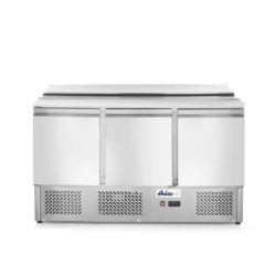 Three door salad counter 380L