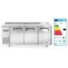 Kühltisch, dreitürig Kitchen Line 390 L