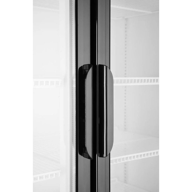 Armoire réfrigérée avec caisson lumineux, double porte